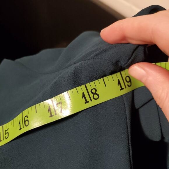 Show Me Your Mumu Deep Jade Chiffon Jocelyn Maxi Dress Women's Size Large - Picture 5 of 13